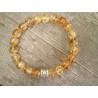 Bracelet en Citrine 10mm