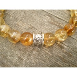 Bracelet en Citrine 10mm