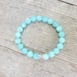 Bracelet en Amazonite extra...