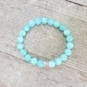 Bracelet en Amazonite extra 8mm Femme