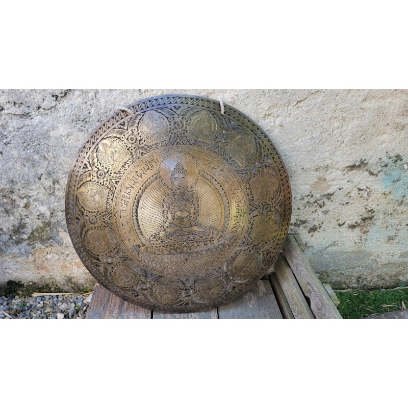 Gong Tibétain 7 métaux 3160grs 50cm