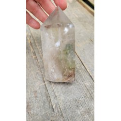 Pointe en Lodolite ou Quartz Chamane (Garden) 134mm 533grs