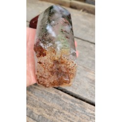 Pointe en Lodolite ou Quartz Chamane (Garden) 142mm 684grs