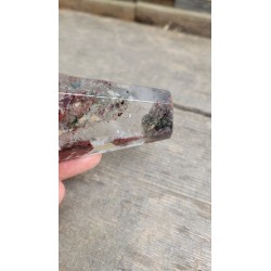 Pointe en Lodolite ou Quartz Chaman (Garden) 10.7cm 218grs