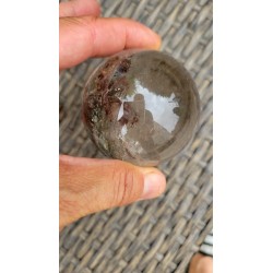 Sphère en Lodolite ou Quartz Chaman (Garden) 63mm 345grs