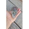 Crâne en Quartz Chamane Lodolite 448grs 8.6cm