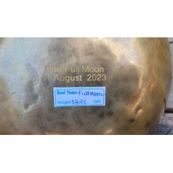 Bol Tibétain 7 métaux 1840grs Full Moon
