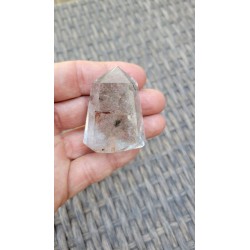 Pointe en Lodolite ou Quartz Chaman (Garden) 47mm 63grs