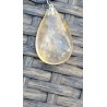 Pendentif goutte Quartz Rutile