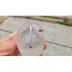 Crâne en Cristal Quartz Chamane (Lodolite) 7cm 212grs