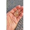 Cabochon goutte Quartz rutile doré 18grs