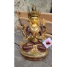 Statue de Bouddha  Chenrezig 23cm