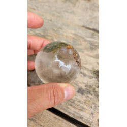 Sphère en Lodolite ou Quartz Jardin (Garden) 56mm 244grs