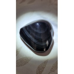 Coeur en Obsidienne Oeil Céleste 142grs 66mm