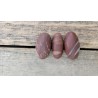 lot de 3 Shiva Linga ou Lingam Pierre sacrée 5-6cm