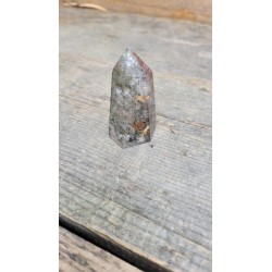 Pointe en Lodolite ou Quartz Chaman (Garden) 61mm 66grs