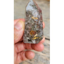 Pointe en Lodolite ou Quartz Chaman (Garden) 61mm 66grs