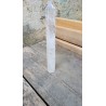 Pointe obelisque polie Cristal de Roche 441grs 26.5cm