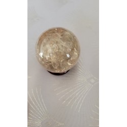 Sphère en Lodolite ou Quartz Chaman (Garden) 51mm 188grs