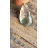 Pendentif goutte en Lodolite ou Quartz Chamane