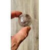 Sphère en Lodolite ou Quartz Chaman (Garden) 41mm 95grs