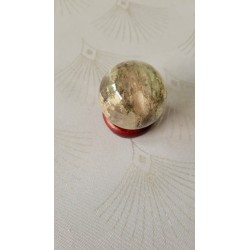 Sphère en Lodolite ou Quartz Chaman (Garden) 41mm 95grs