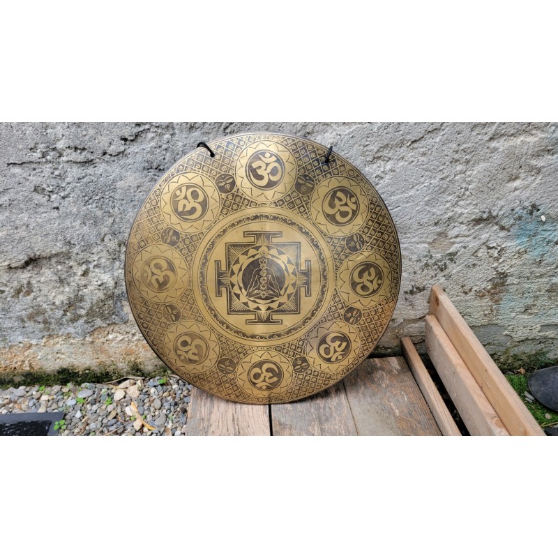 Gong Tibétain 7 métaux 3200grs 50.7cm