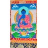 Thangka Bouddha medecine Tangka 83x49cm