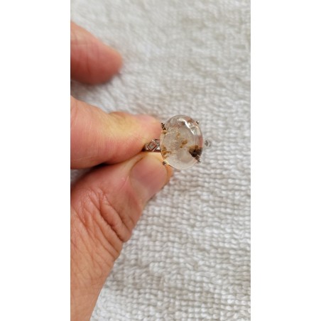 Bague en Lodolite - Quartz Chamane