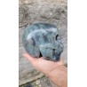 Crâne en Labradorite 13cm 2000grs