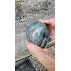 Crâne en Labradorite 13cm 2000grs