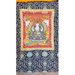 Thangka bouddha Chenrezig Tangka Tchenrezi