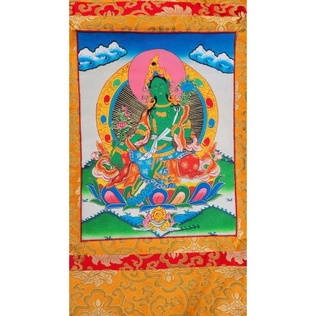 Thangka Tara verte  Tangka