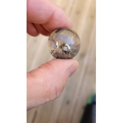 Sphère en Lodolite ou Quartz Chamane (Garden) 19grs