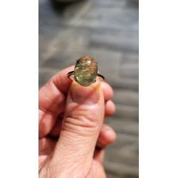 Bague en Lodolite - Quartz jardin