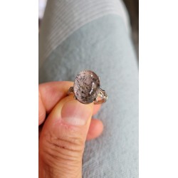 Bague en Lodolite - Quartz jardin